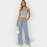 Romana - Jeans de cintura baja