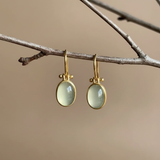 Pendientes Vintage Zelene Mjesečeve