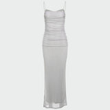 Auri | Vestido largo de tul