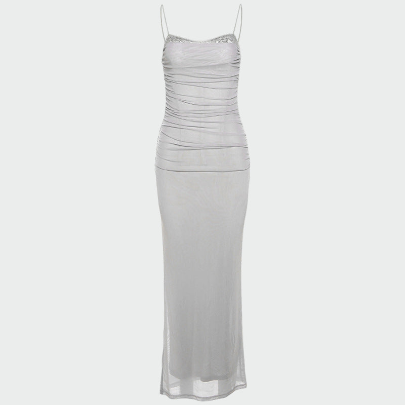 Auri | Vestido largo de tul