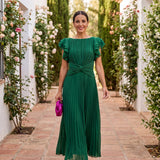 Isabella - Vestido de lujo con volantes