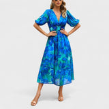 Clara – Vestido Elegante de Flores