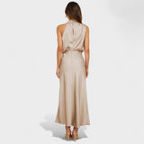 Alda - Vestido Elegante de Satén