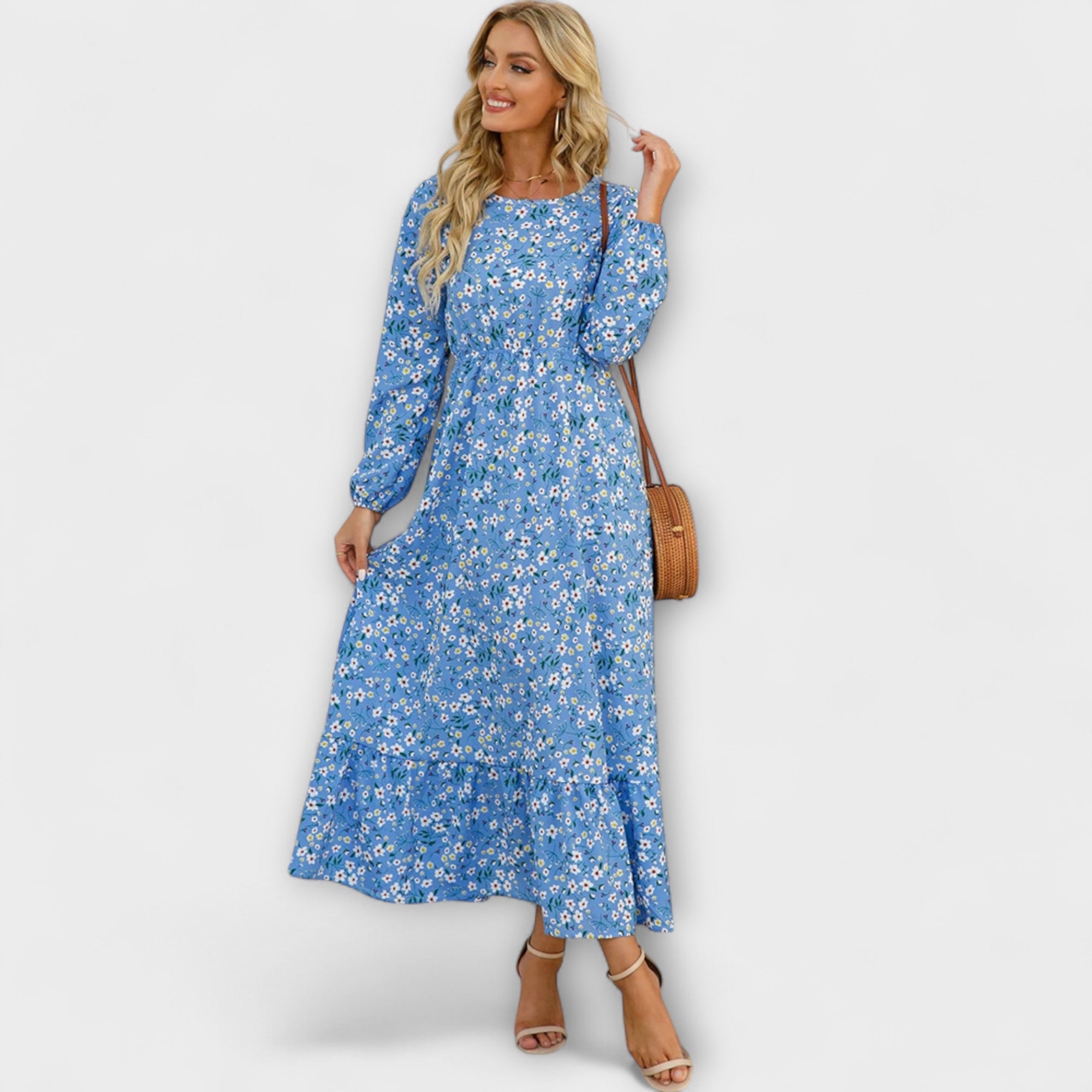 Barka - Vestido maxi boho para mujer de estilo elegante