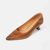 Tacones de piel Amara