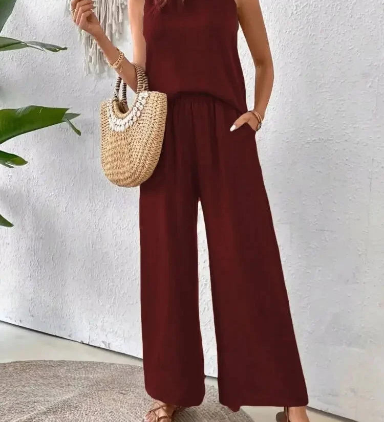 Ophelia - Conjunto elegante de dos piezas