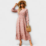 Barka - Vestido maxi boho para mujer de estilo elegante