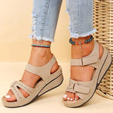 Sandy - Sandalias ortopédicas cómodas con tacón