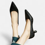 Tacones de piel Amara