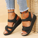 Sandy - Sandalias ortopédicas cómodas con tacón