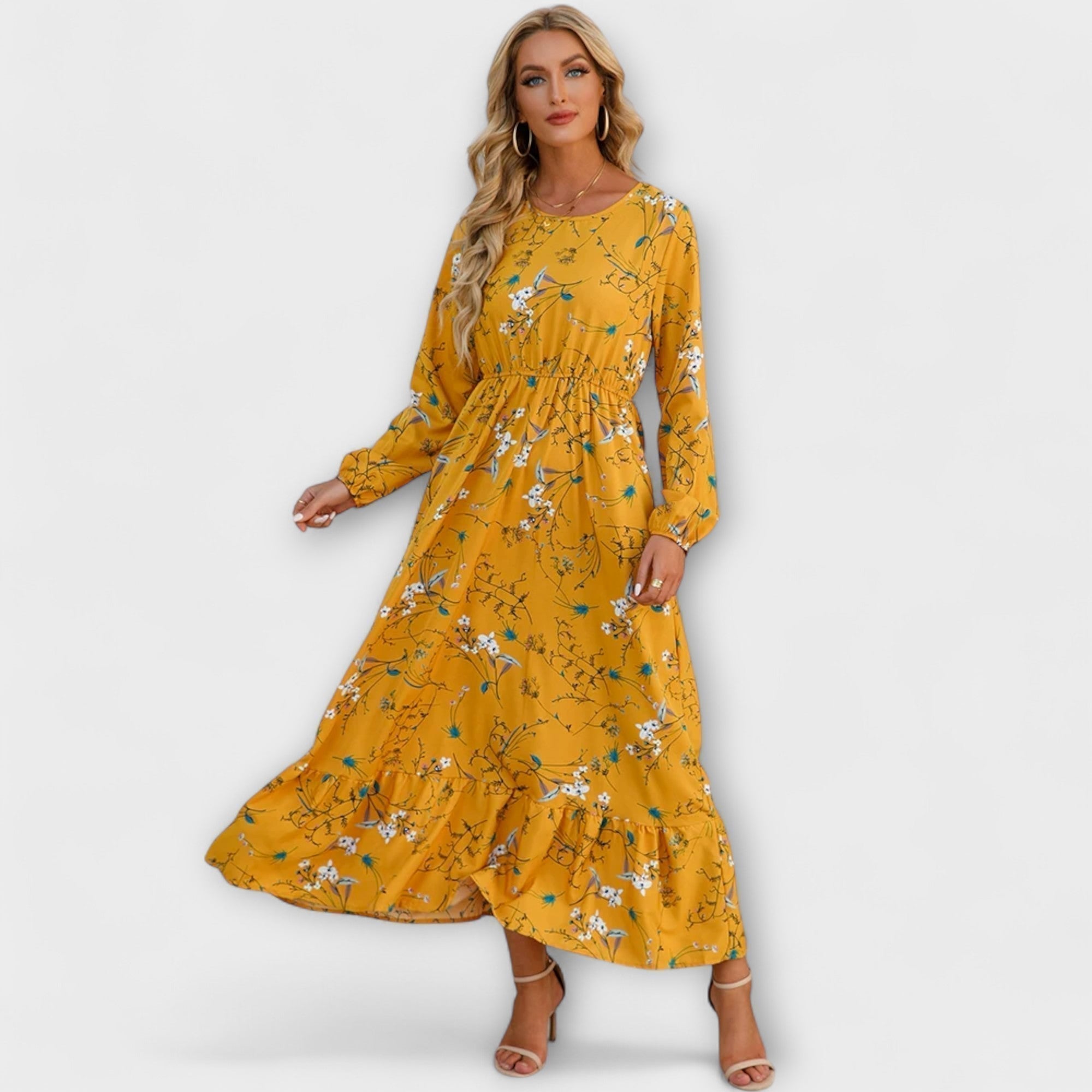 Barka - Vestido maxi boho para mujer de estilo elegante