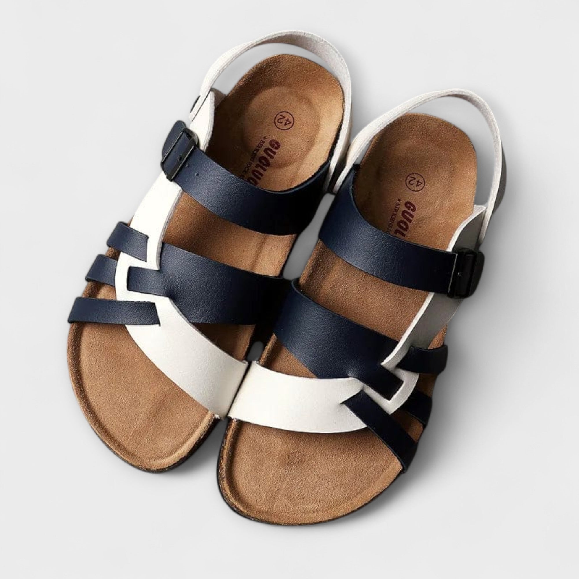 Martina - Sandalias de Cuero de Lujo