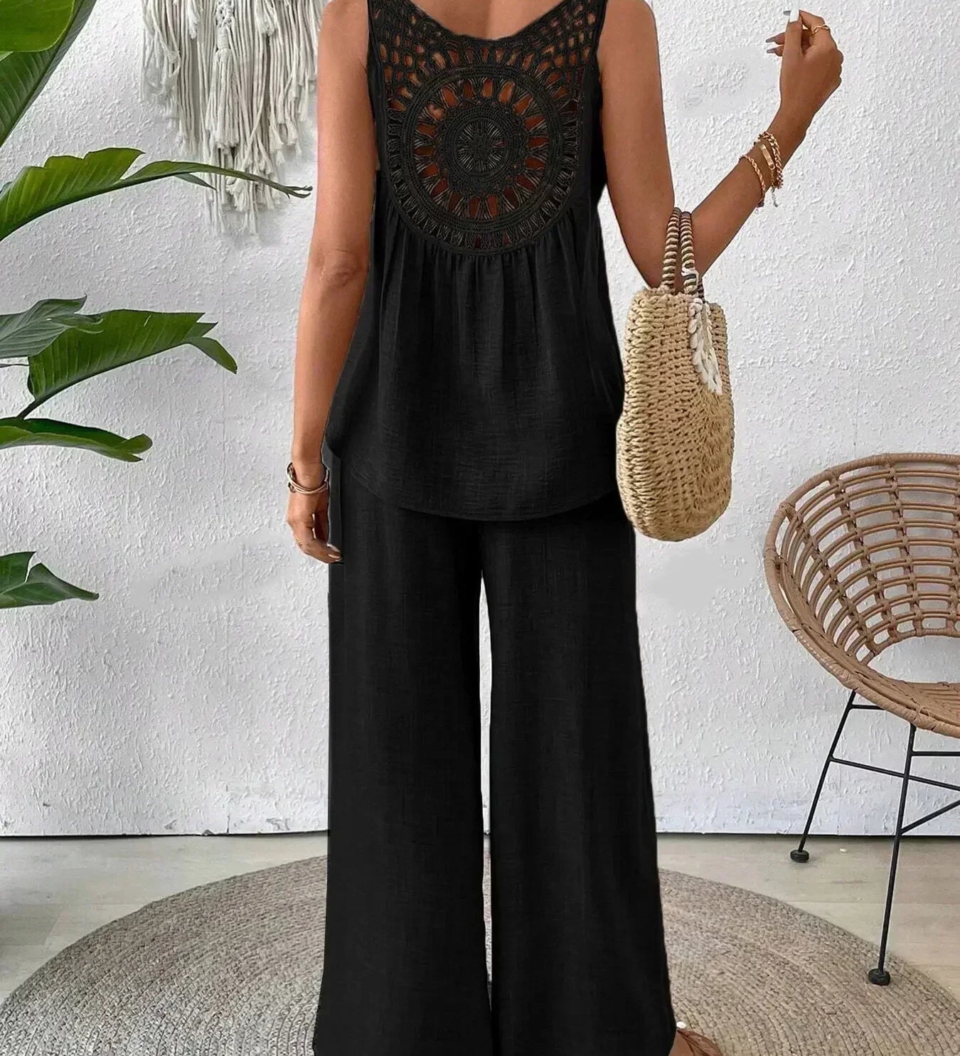 Ophelia - Conjunto elegante de dos piezas