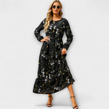 Barka - Vestido maxi boho para mujer de estilo elegante