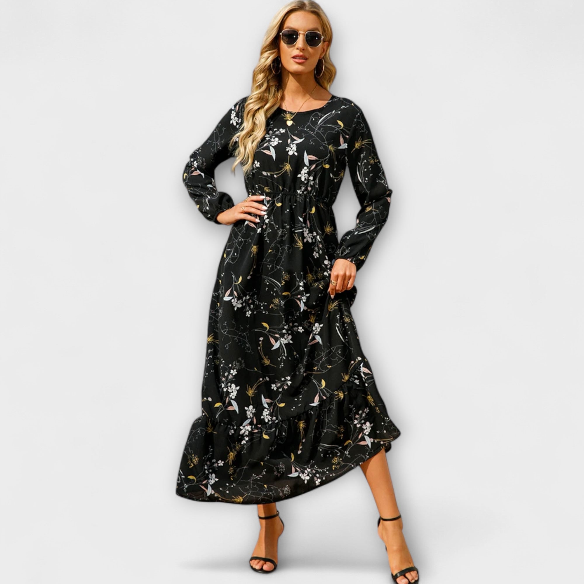 Barka - Vestido maxi boho para mujer de estilo elegante