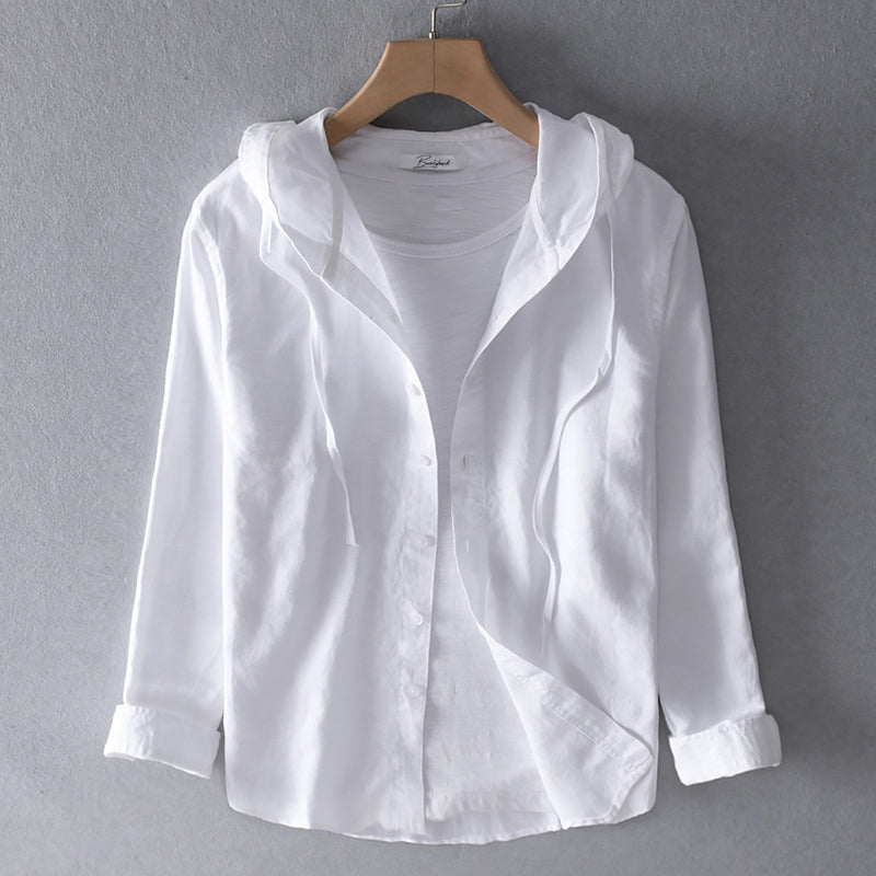 Julija - Blusa de Algodón con Capucha