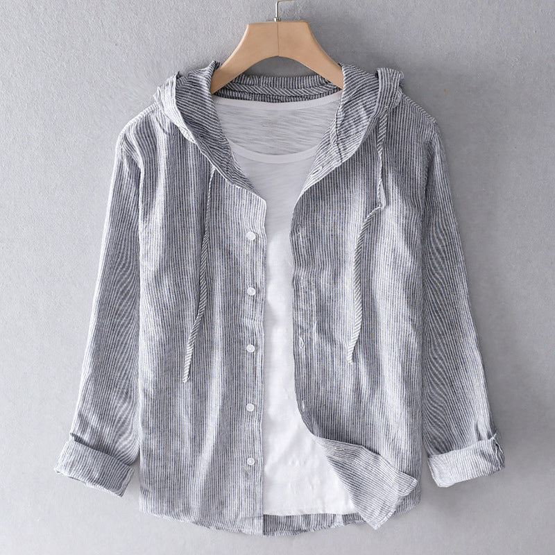 Julija - Blusa de Algodón con Capucha
