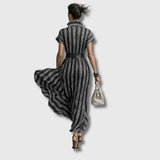Sanja – Elegante vestido maxi de chiffon
