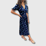 Monique – Vestido vintage de mujer con lunares