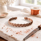 Cavigliera de cobre Entwine