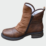Botas de cuero de campo para un confort diario