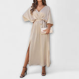 Sabrina – Maxi vestido sofisticado con escote en V