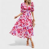 Clara – Vestido Elegante de Flores