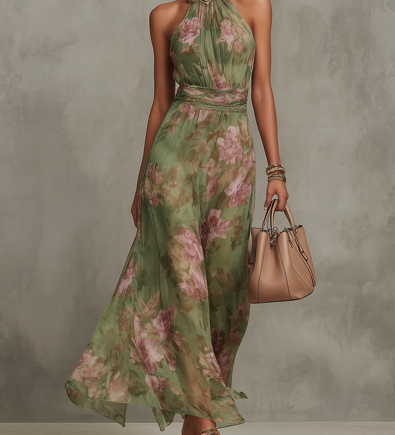 Sophie – Elegante Vestido Maxi Floral