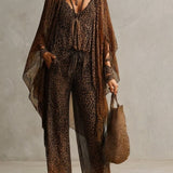 Conjunto Boho Leopardo Luxe de 3 piezas