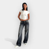 Romana - Jeans de cintura baja