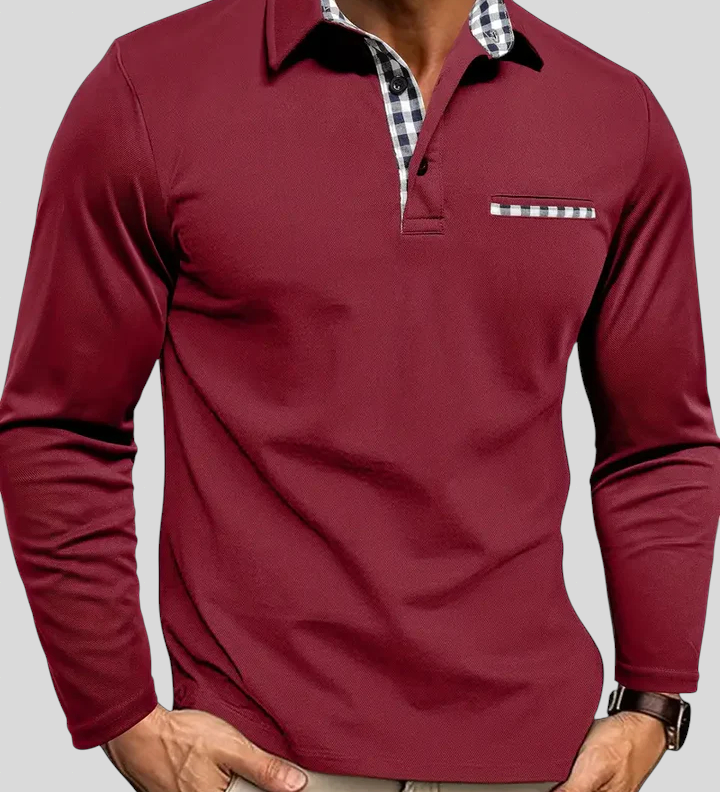 Van Laar – Polo Camiseta Con Mangas Largas