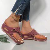 Maja - Sandalias anatómicas con plataforma