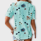 Hermina - Blusa con escote en V