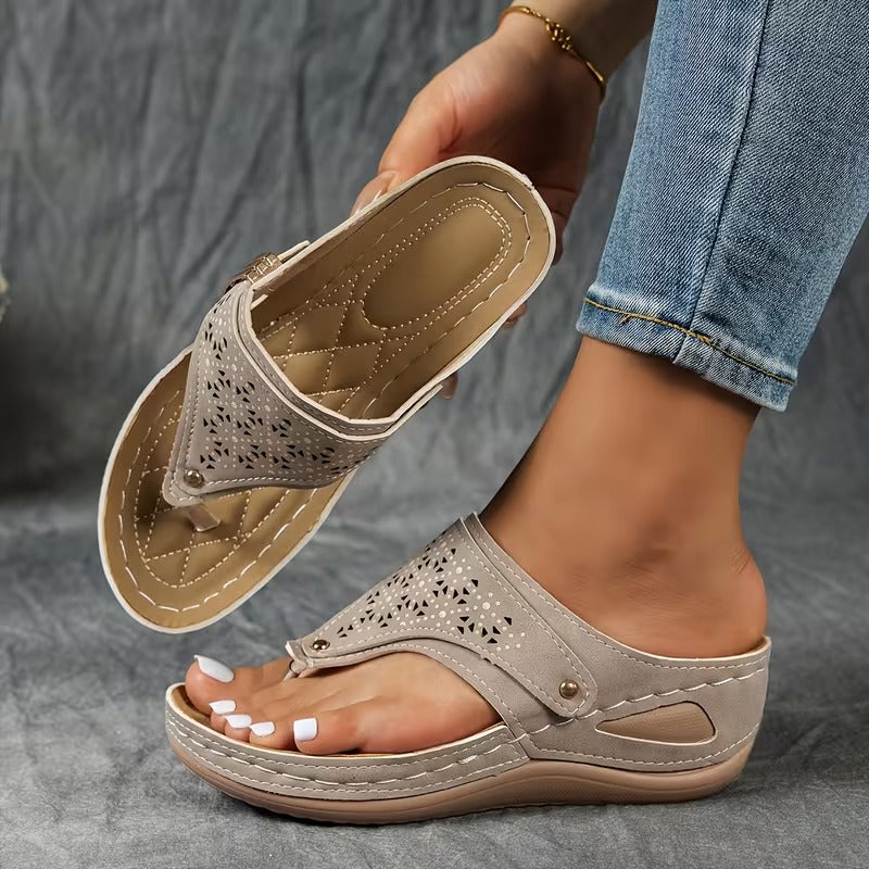 Maja - Sandalias anatómicas con plataforma