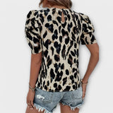 Jasna - Blusa Leopardo