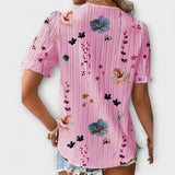 Hermina - Blusa con escote en V