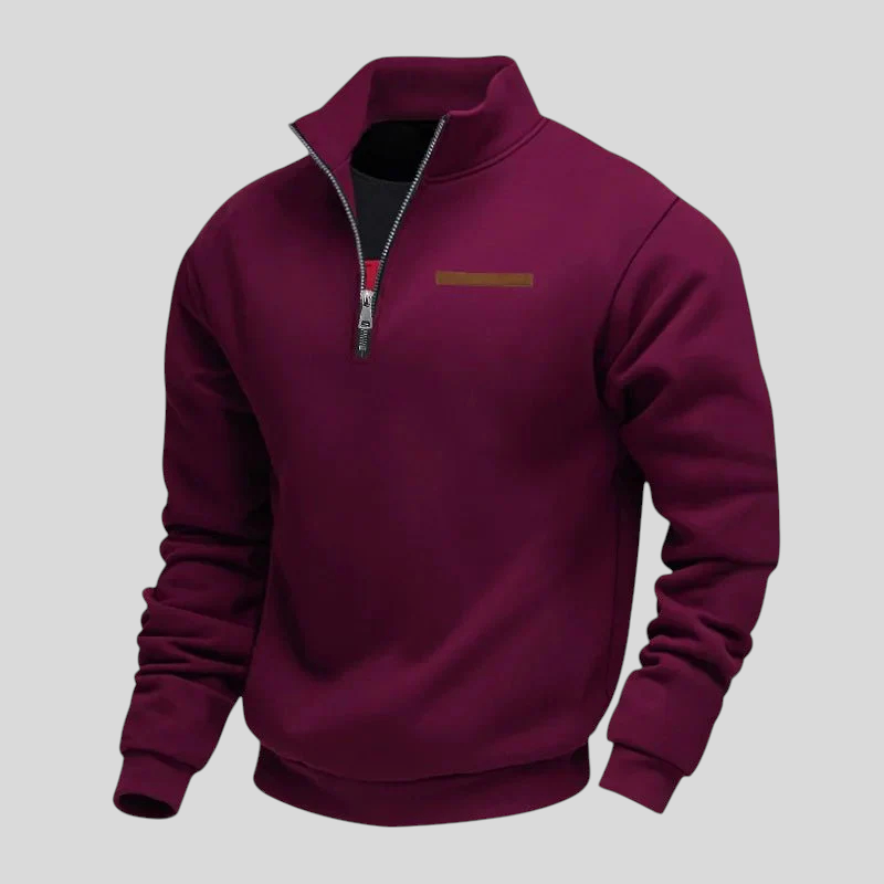 Vjeko - Sudadera Casual de Forro Polar para Hombres