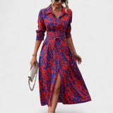 Camila – Vestido con motivo de leopardo