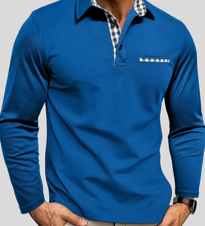 Van Laar – Polo Camiseta Con Mangas Largas