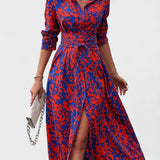 Irina – Vestido con estampado de leopardo