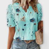 Hermina - Blusa con escote en V