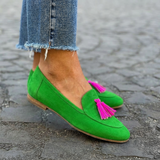 Mocasines con flecos Mandy