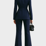 Jade - Conjunto elegante con chaqueta y pantalones