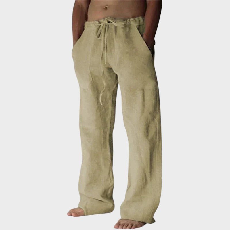 Brian - Pantalones relajados con velcro