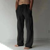 Brian - Pantalones relajados con velcro