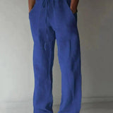 Brian - Pantalones relajados con velcro