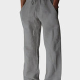 Brian - Pantalones relajados con velcro