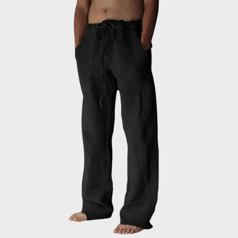 Brian - Pantalones relajados con velcro