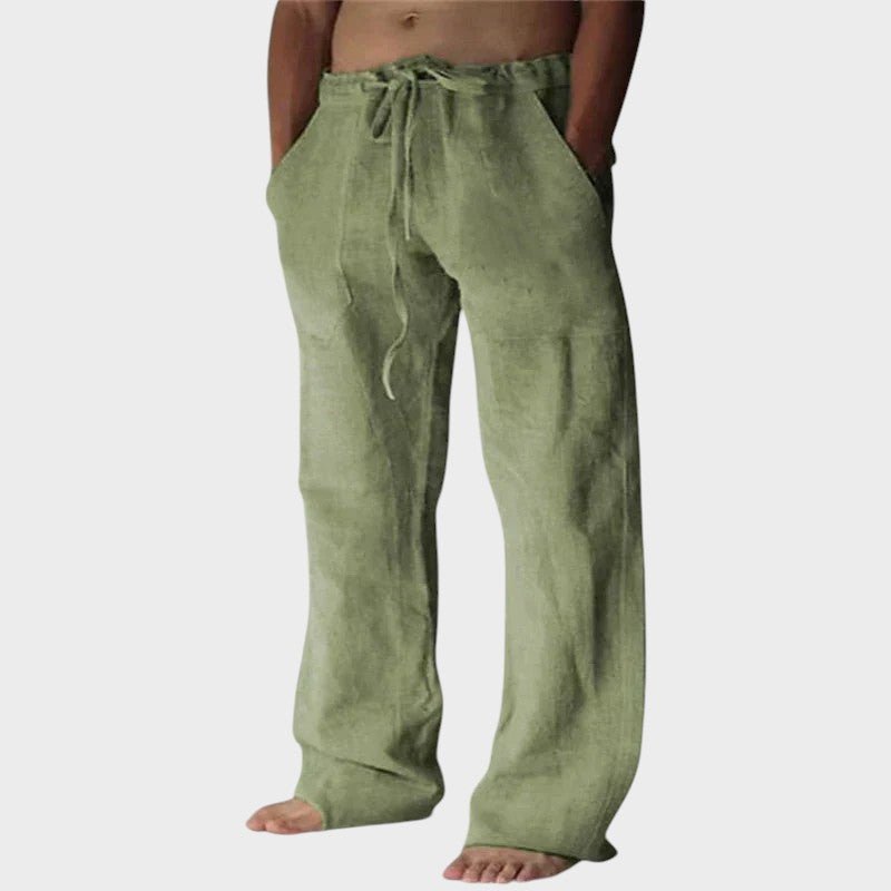 Brian - Pantalones relajados con velcro