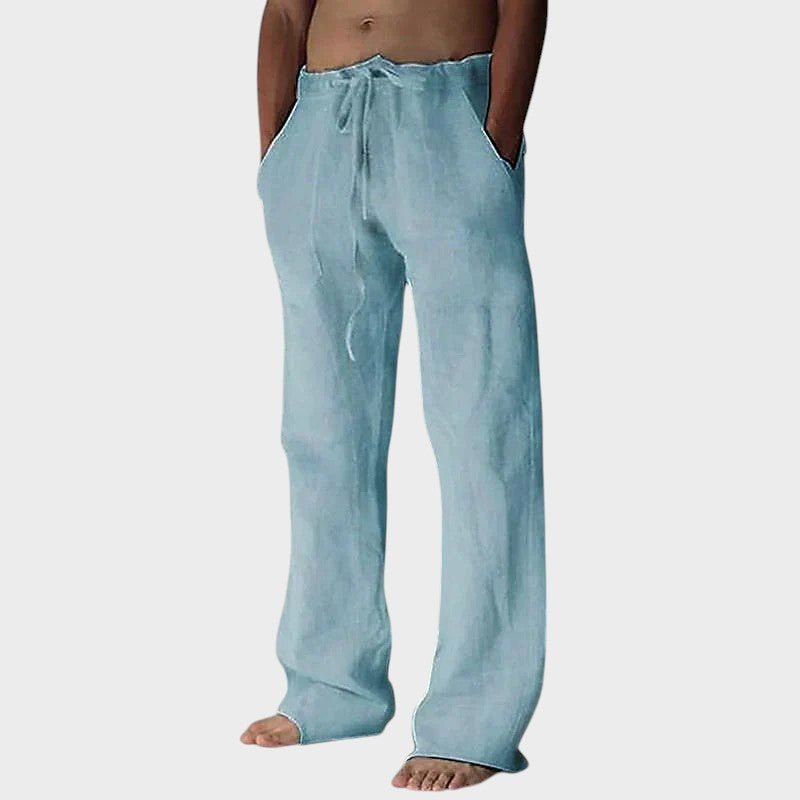 Brian - Pantalones relajados con velcro